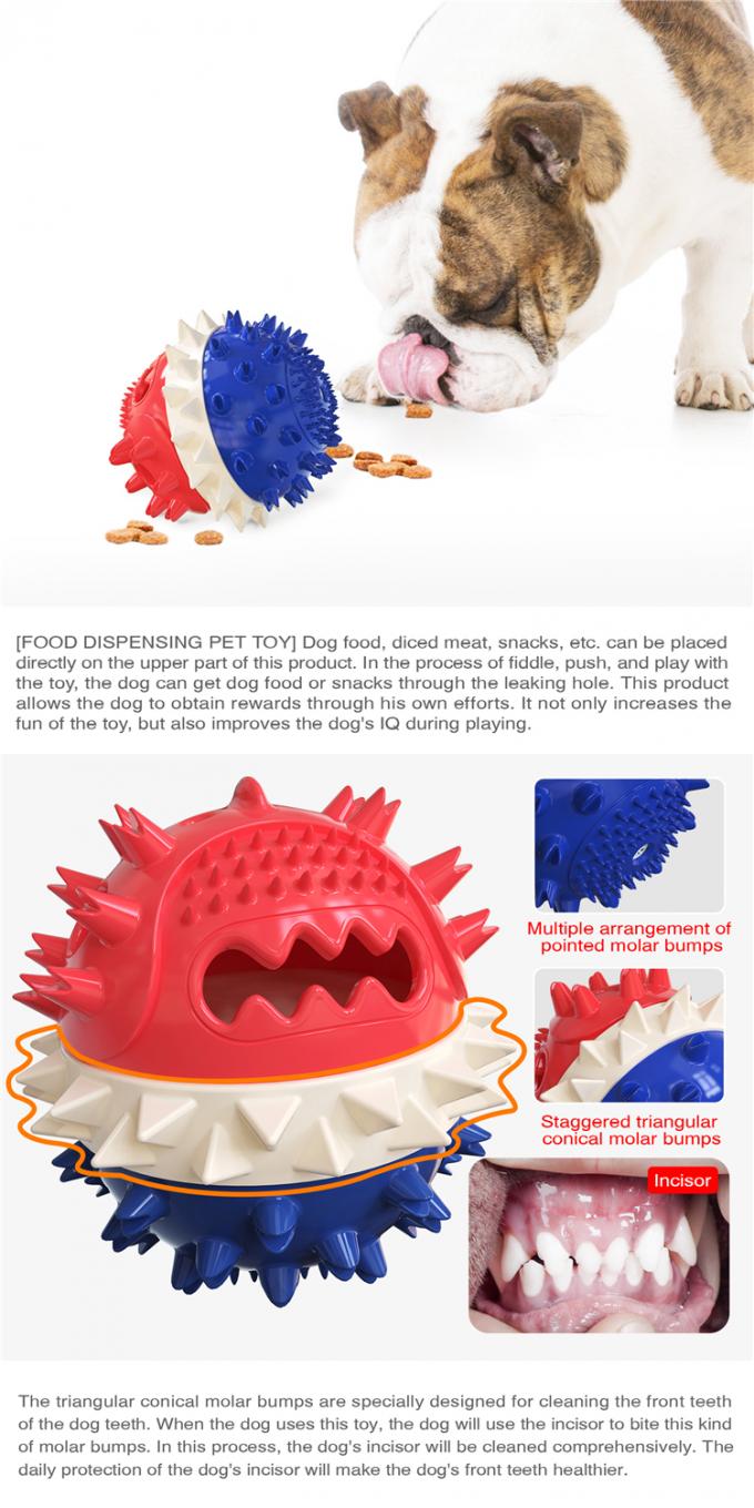 Mordida material saudável personalizada Toy For Cleaning Pet Teeth do molar do animal de estimação
